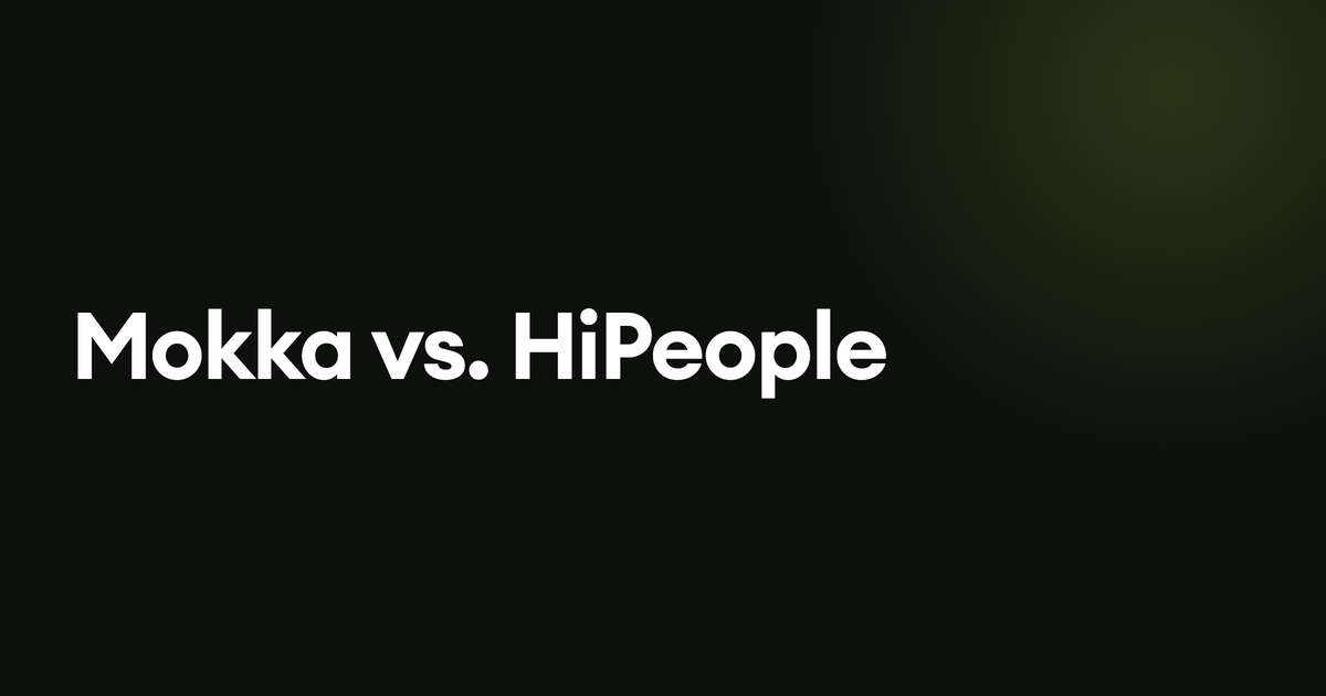 Mokka vs. HiPeople